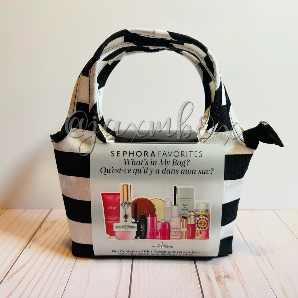 NWT Sephora Favorites What's In My Bag: Makeup, Hair and Body Value Set